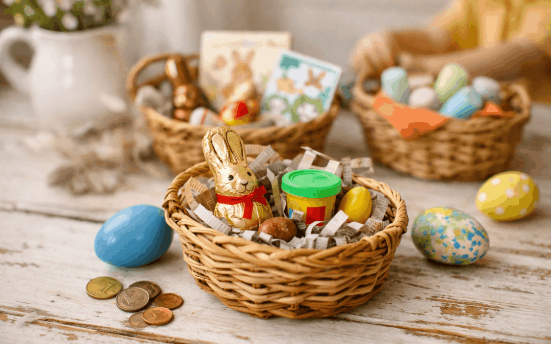 Osterkörbchen unter 3 € – große Freude mit kleinem Budget