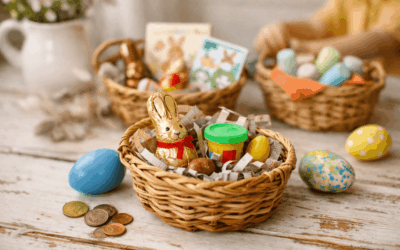 Osterkörbchen unter 3 € – große Freude mit kleinem Budget