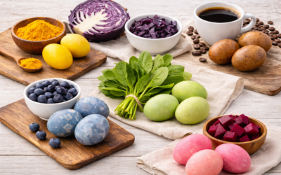 Eier färben mit nur 2 Zutaten – 6 natürliche Ideen ohne Chemie